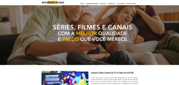 Script Site Para IPTV