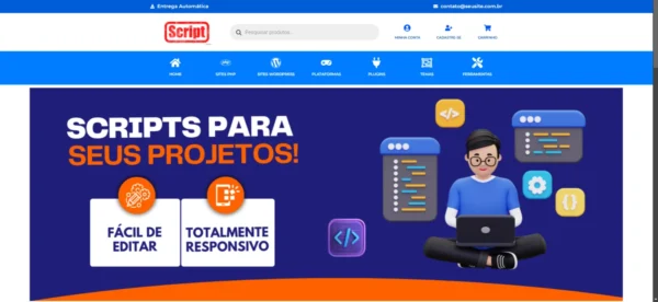 Script Loja Virtual Automática