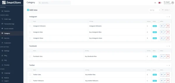 Script Smartstore Smm
