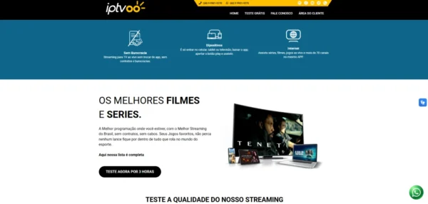Script Site Flash IPTV