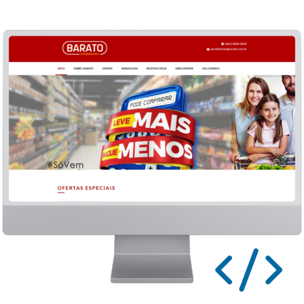 Script Site Para Supermercado